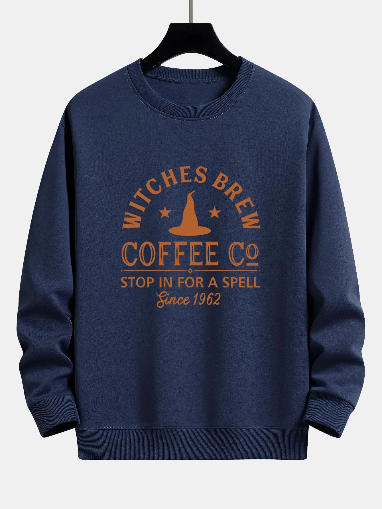 Halloween Hexen Trank Kaffee Druck Locker Geschnittenes Sweatshirt - Image 6
