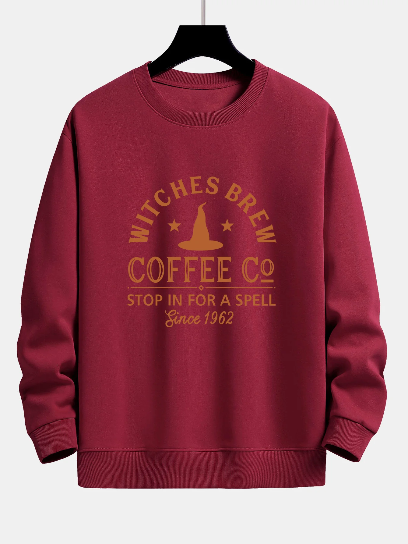 Halloween Hexen Trank Kaffee Druck Locker Geschnittenes Sweatshirt - Image 7