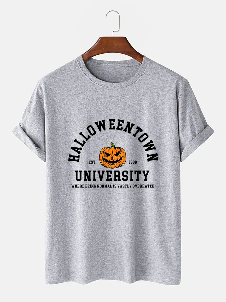 Halloweentown Kürbisdruck T-Shirt - Image 4