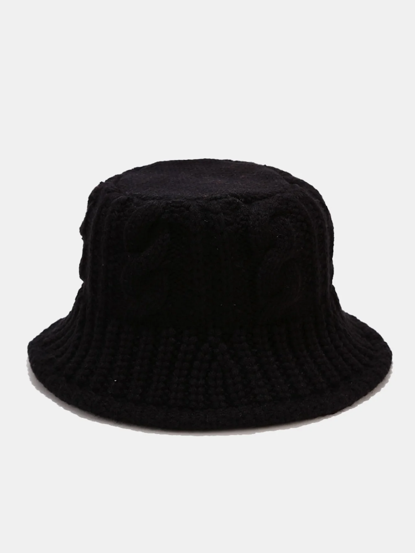 Handgewebter dicker Winter-Bucket-Hut - Image 3