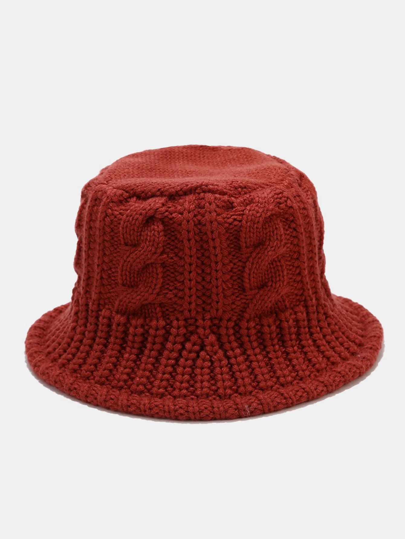 Handgewebter dicker Winter-Bucket-Hut - Image 4