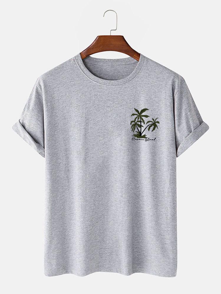 Hawaii-Insel Palmenbaum Druck T-Shirt - Image 4