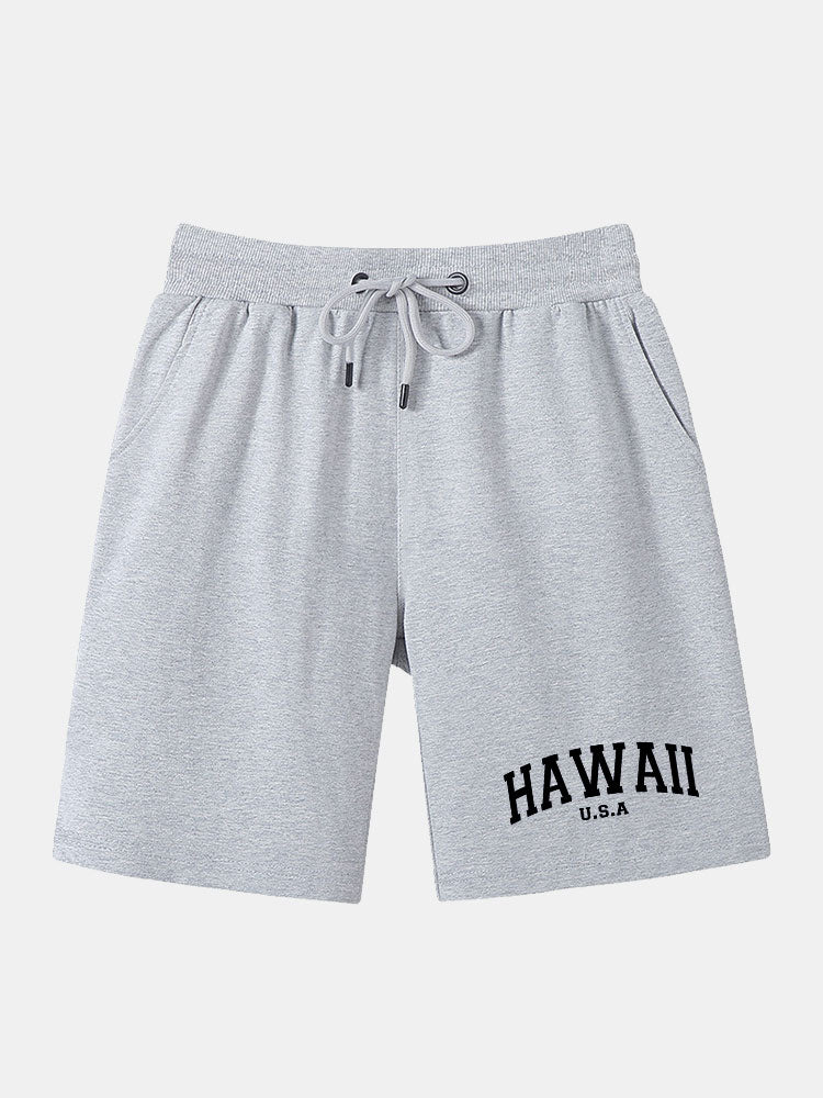 Hawaii Druck Mittellange Shorts - Image 2