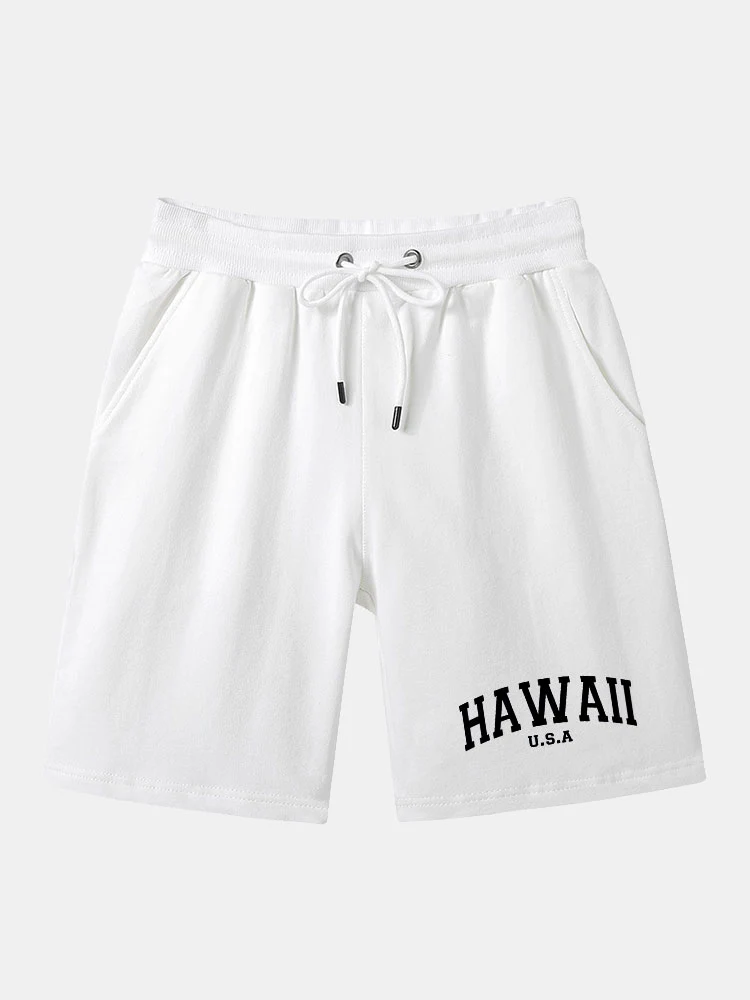 Hawaii Druck Mittellange Shorts - Image 3
