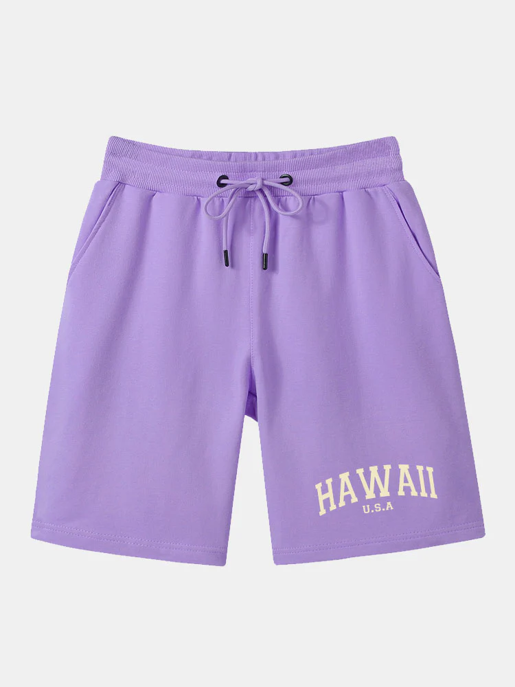 Hawaii Druck Mittellange Shorts - Image 5