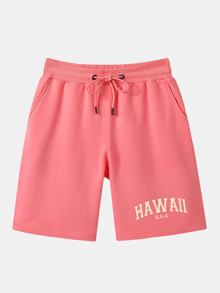 Hawaii Druck Mittellange Shorts - Image 6