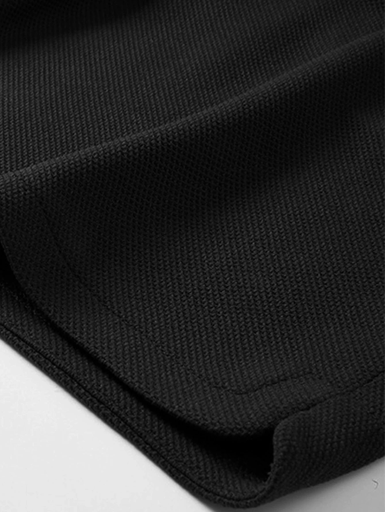 Schwergewicht Oversize T-Shirt & Lockere Passform Waffle Shorts mit Kordelzug - Image 12