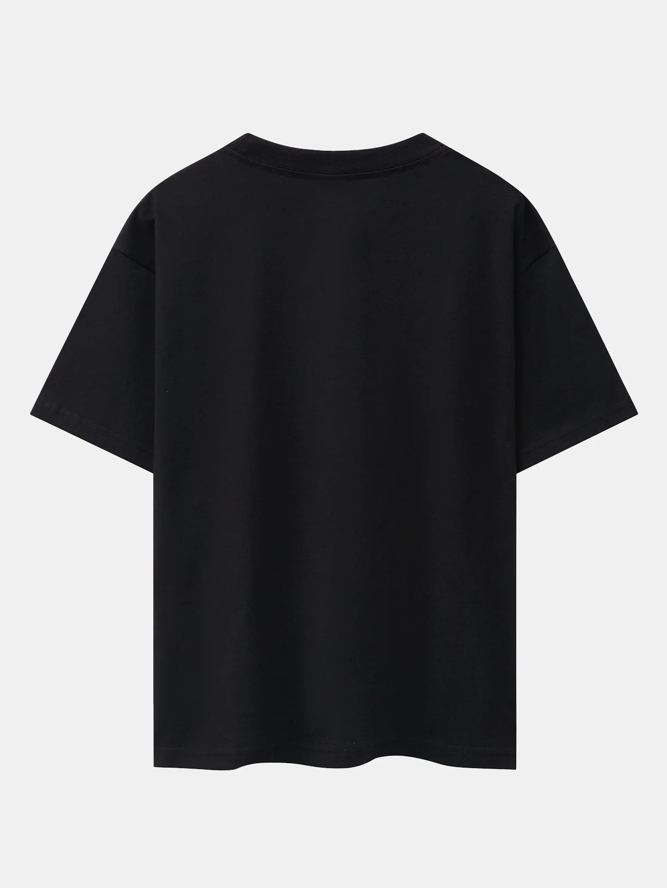Schwergewicht Oversize T-Shirt & Lockere Passform Waffle Shorts mit Kordelzug - Image 7