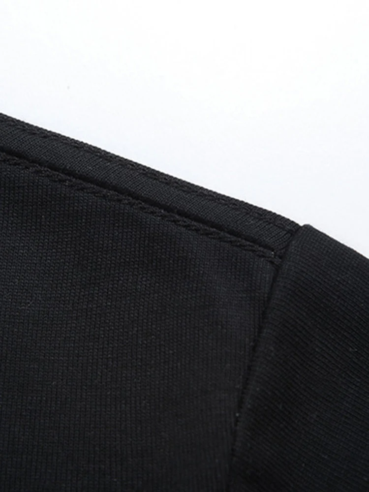 Schwergewicht Oversize T-Shirt & Lockere Passform Waffle Shorts mit Kordelzug - Image 9
