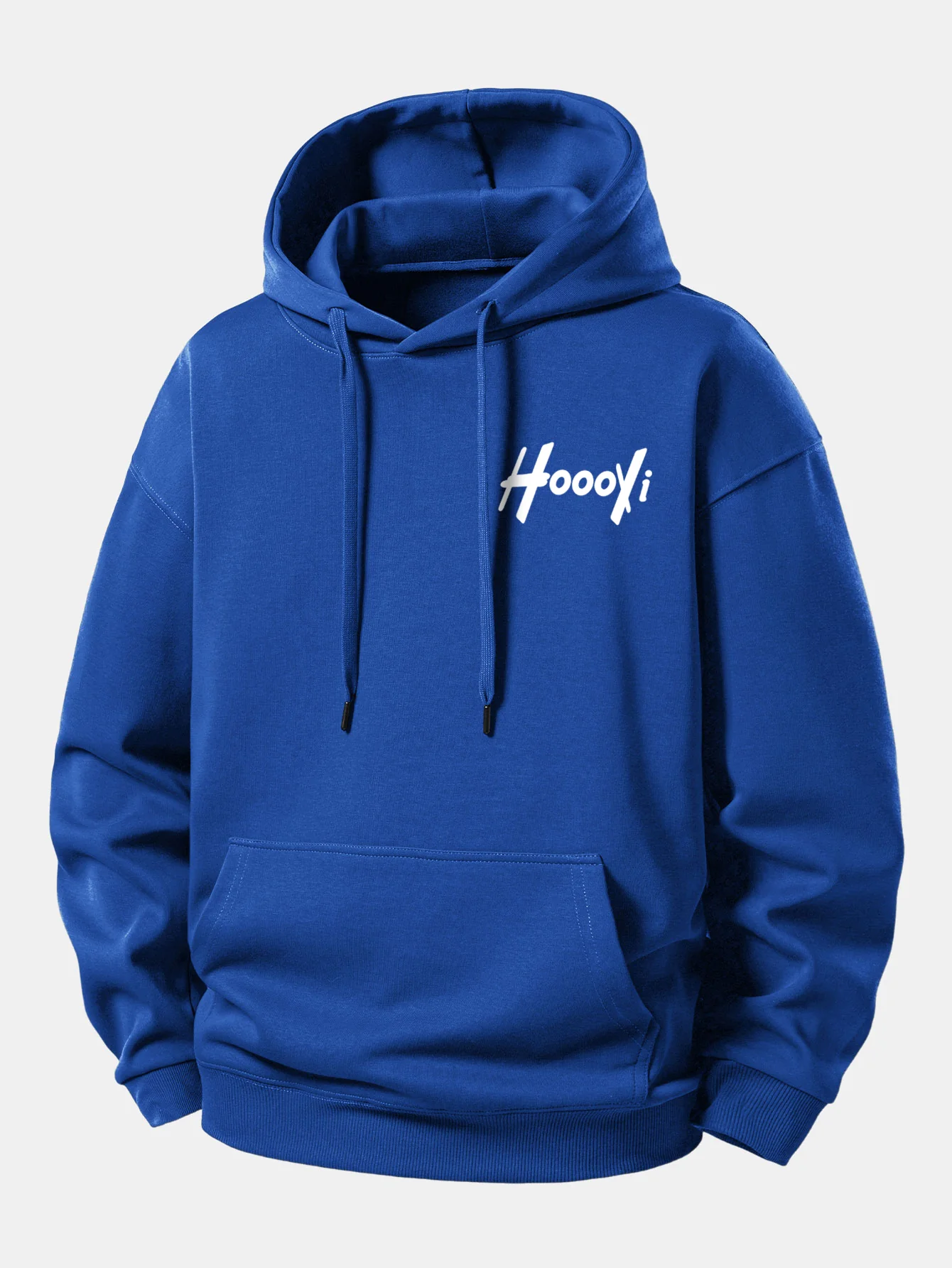 Hoooyi Print Relax Fit Hoodie - Image 10