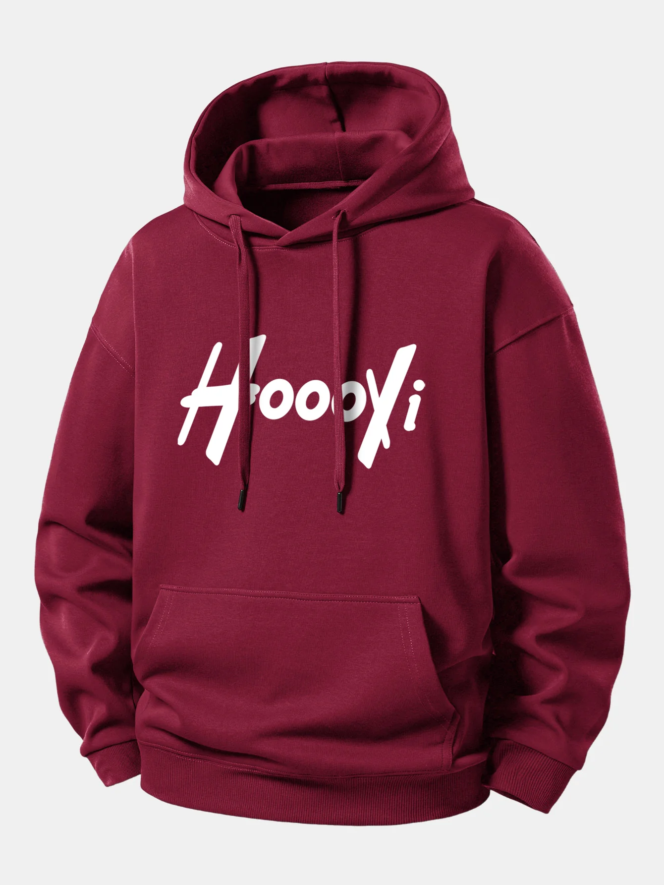 Hoooyi Print Relax Fit Hoodie - Image 6