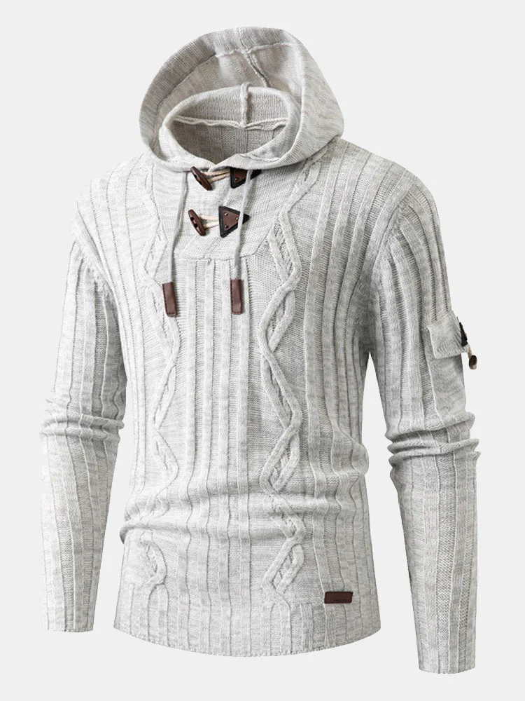Hornknopf Kapuzenpullover - Image 4