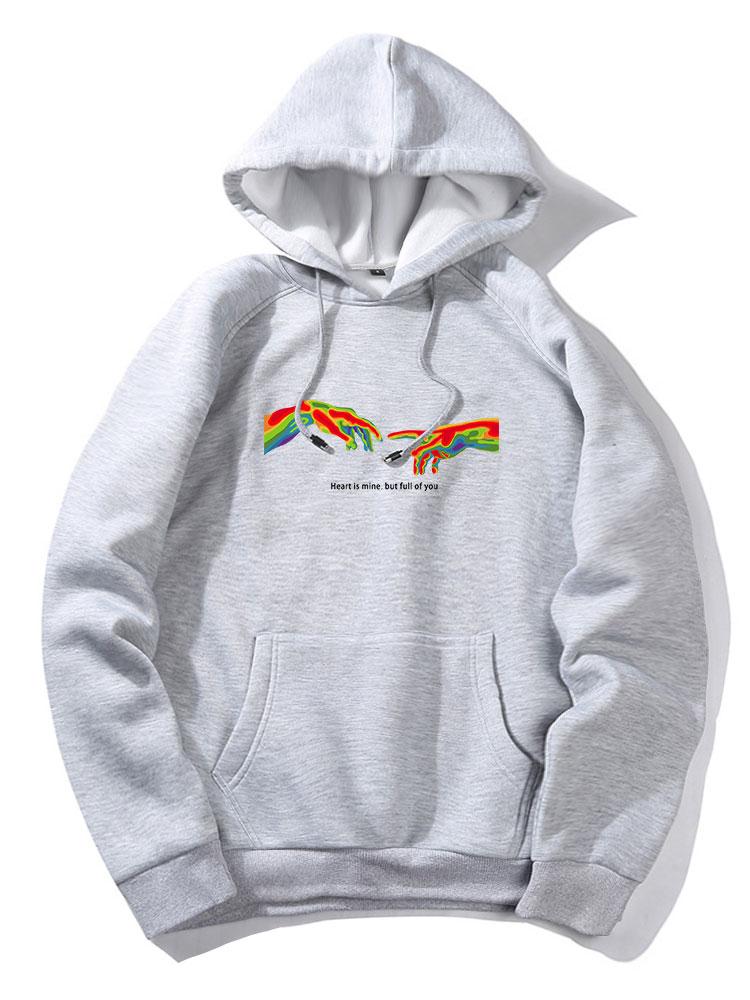 Infrarot-Handabdruck-Hoodie - Image 5