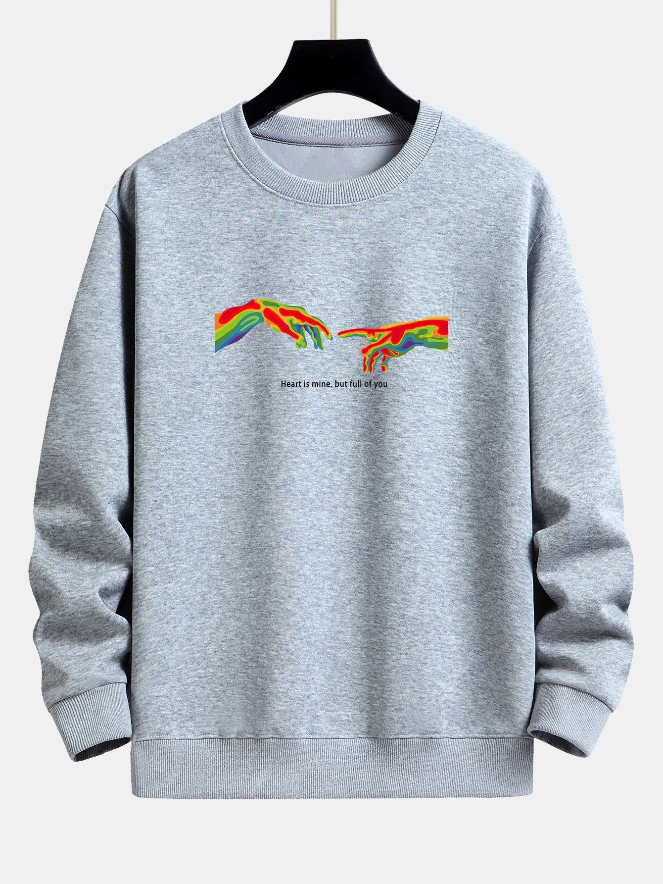 Infrarot Handdruck Relaxed Fit Sweatshirt - Image 3