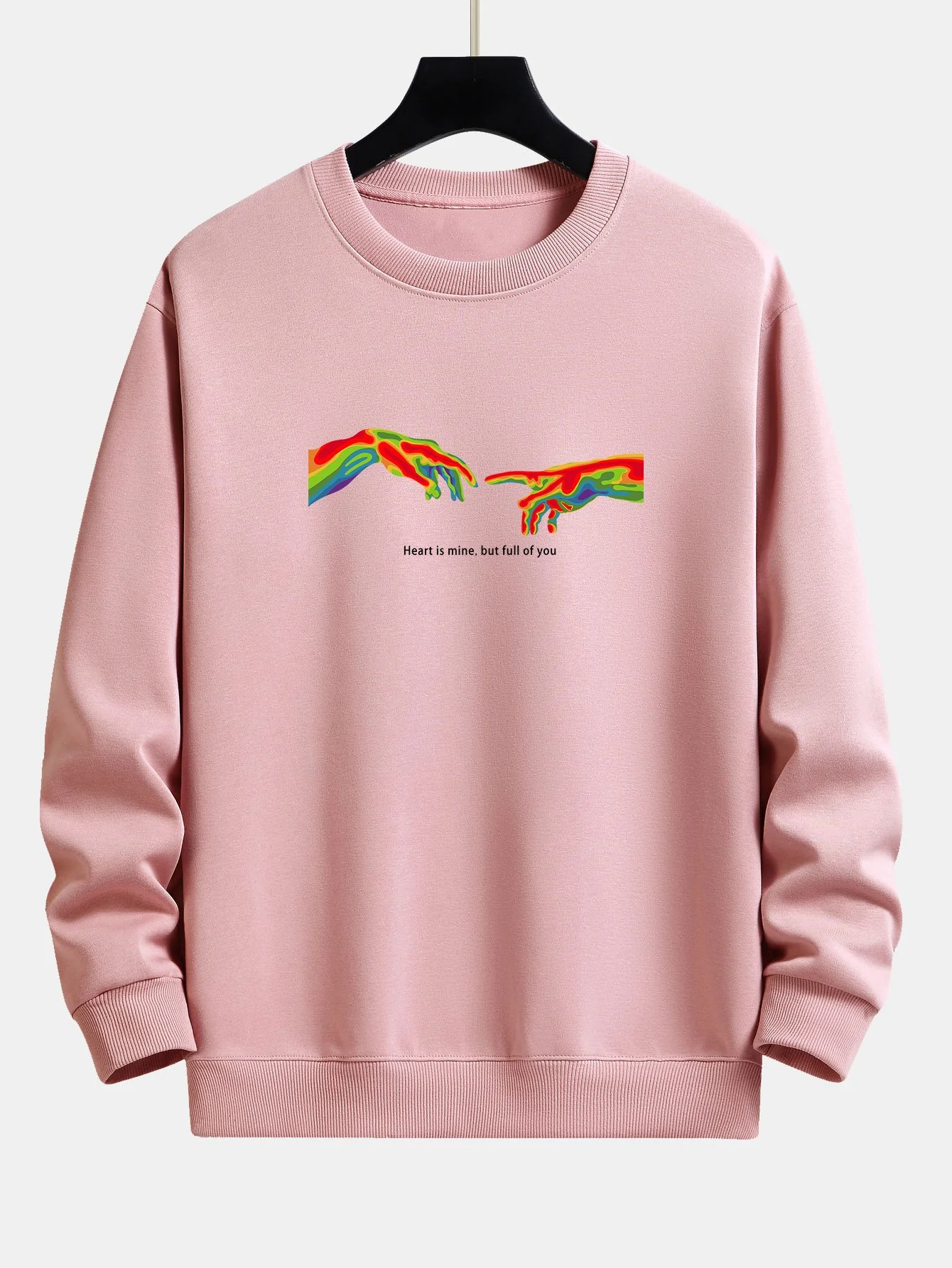 Infrarot Handdruck Relaxed Fit Sweatshirt - Image 4