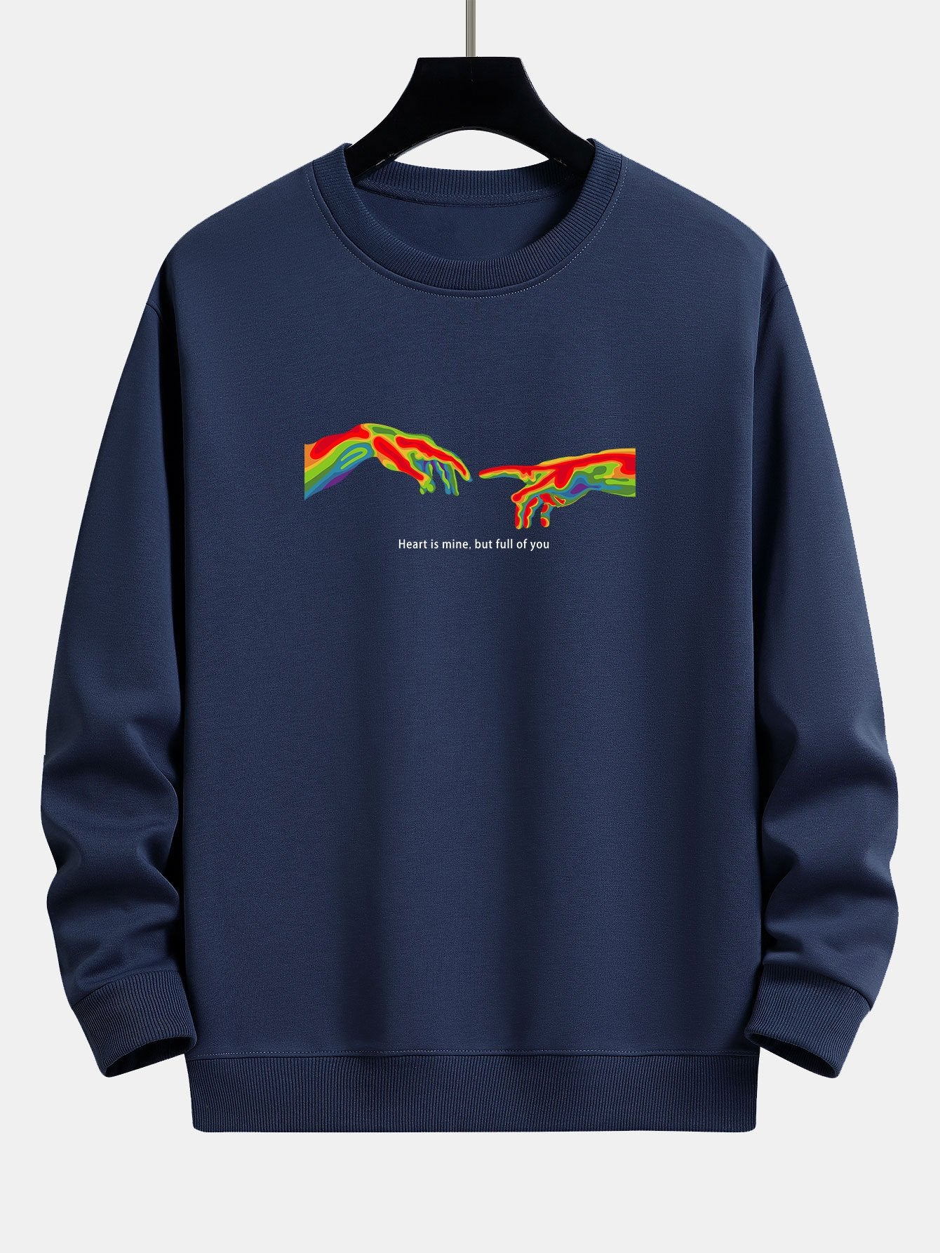 Infrarot Handdruck Relaxed Fit Sweatshirt - Image 7