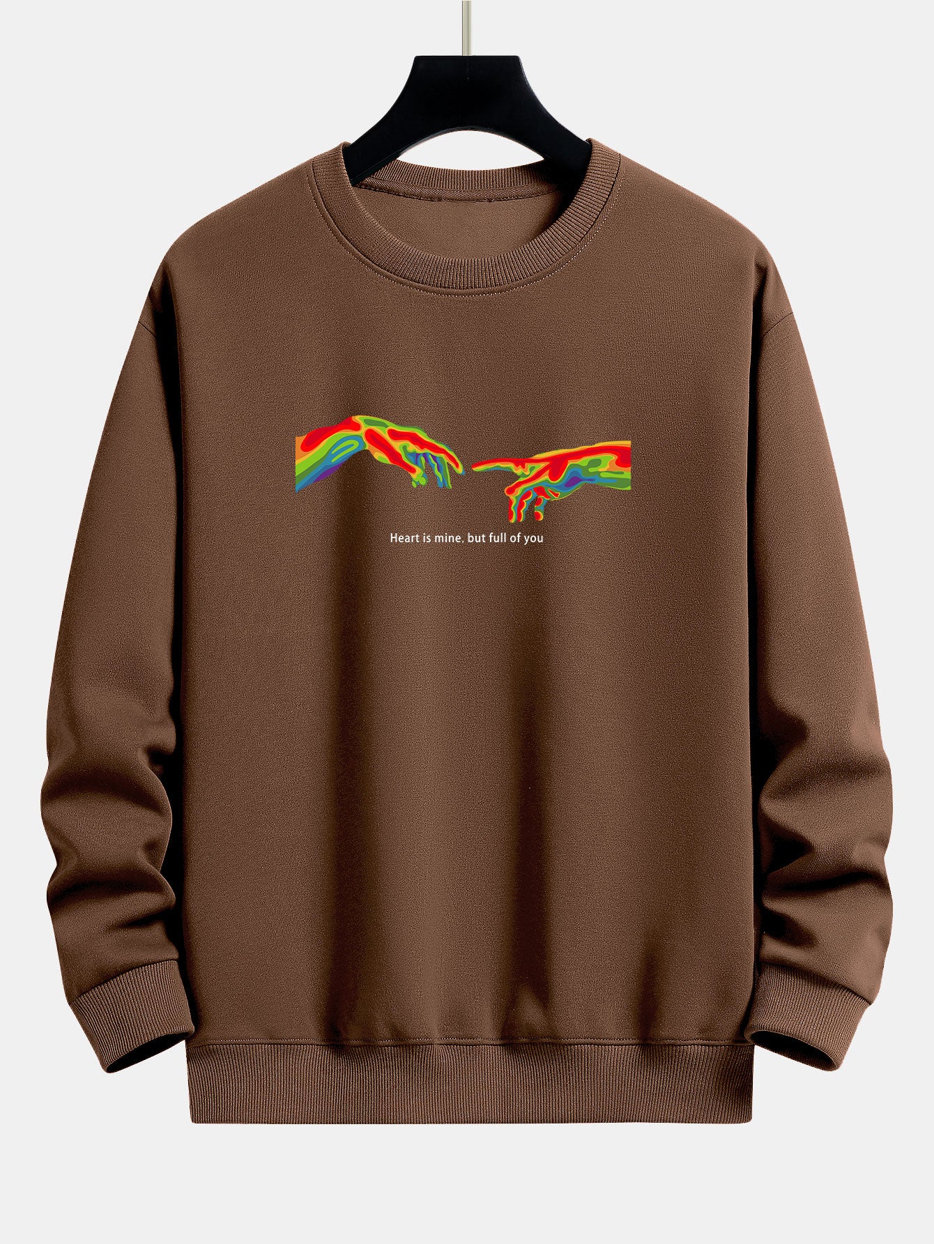 Infrarot Handdruck Relaxed Fit Sweatshirt - Image 8
