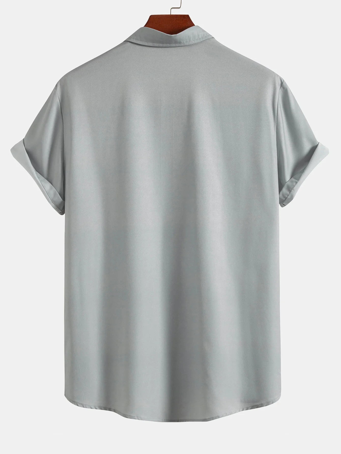 Ink Mountain And River Shirt & Herren Mid-Length Badeshorts mit Kordelzug - Image 3