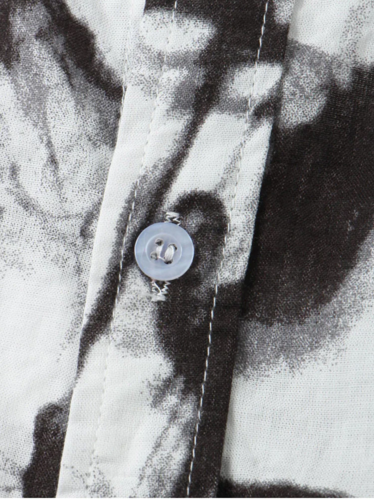 T-Shirts mit Tinte-Malerei und kurzen Ärmeln - Image 6