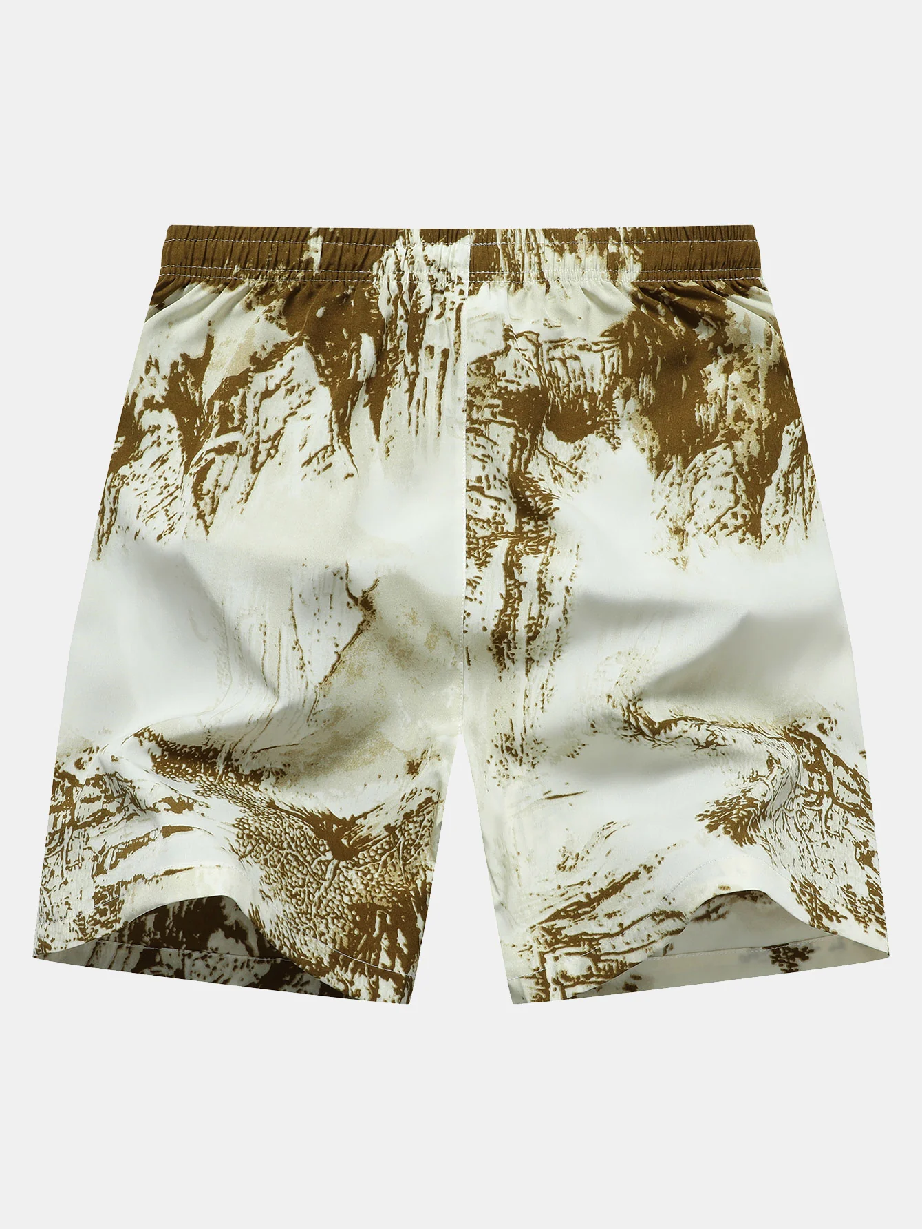 Tintenprint Reißverschluss Taschen Shorts - Image 6