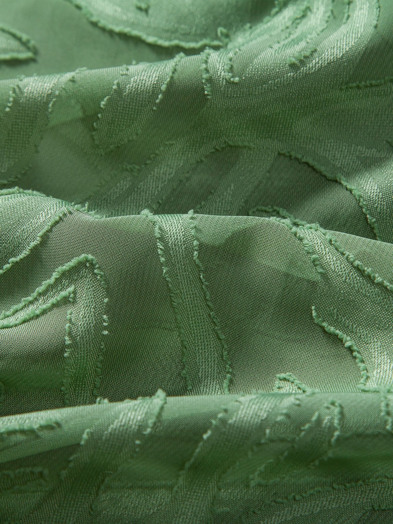 Jacquard-Textur Kubanisches Hemd & Gerade geschnittene Leinenhose - Image 13