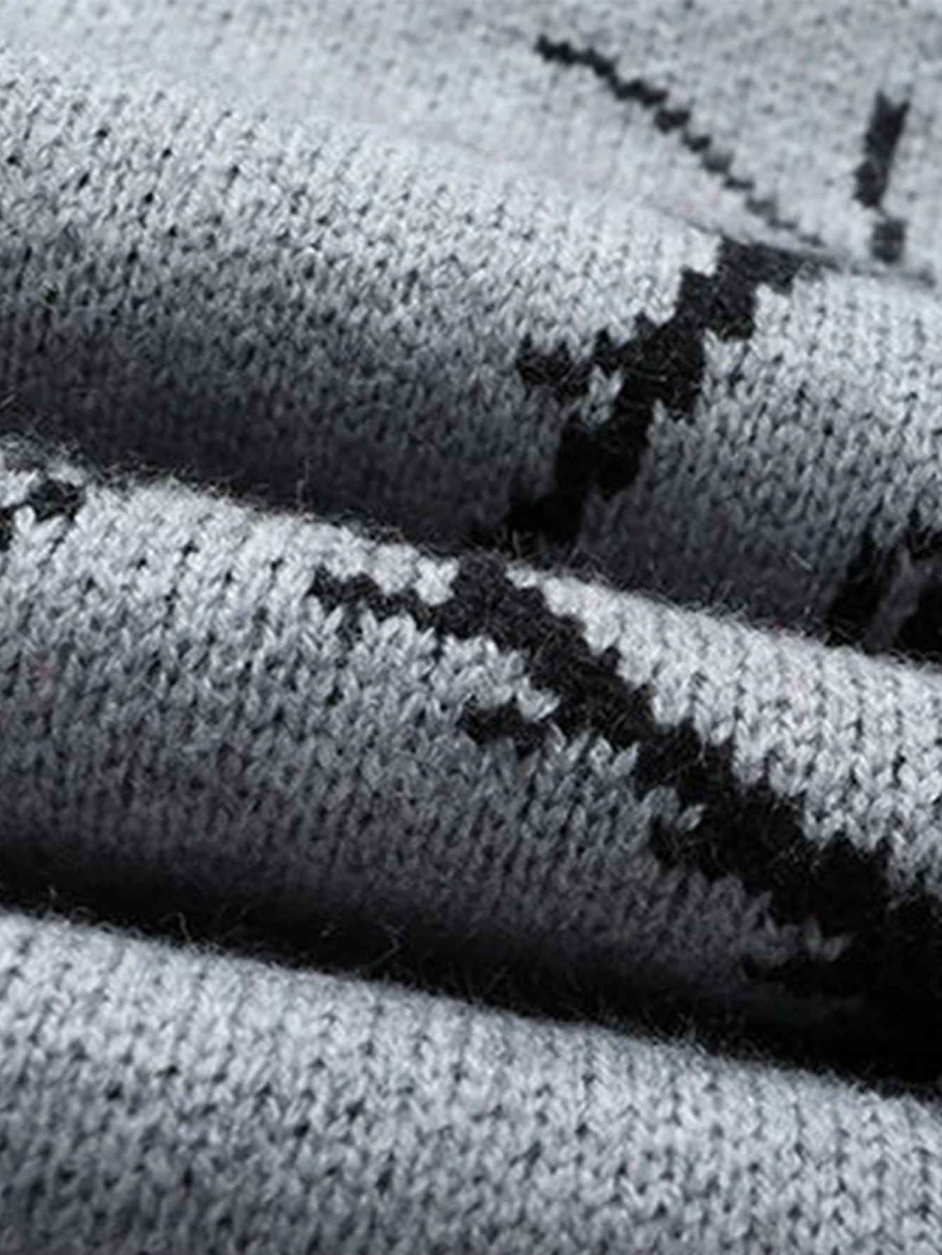 Japanese Cat Print Crew Neck Sweater - Image 11