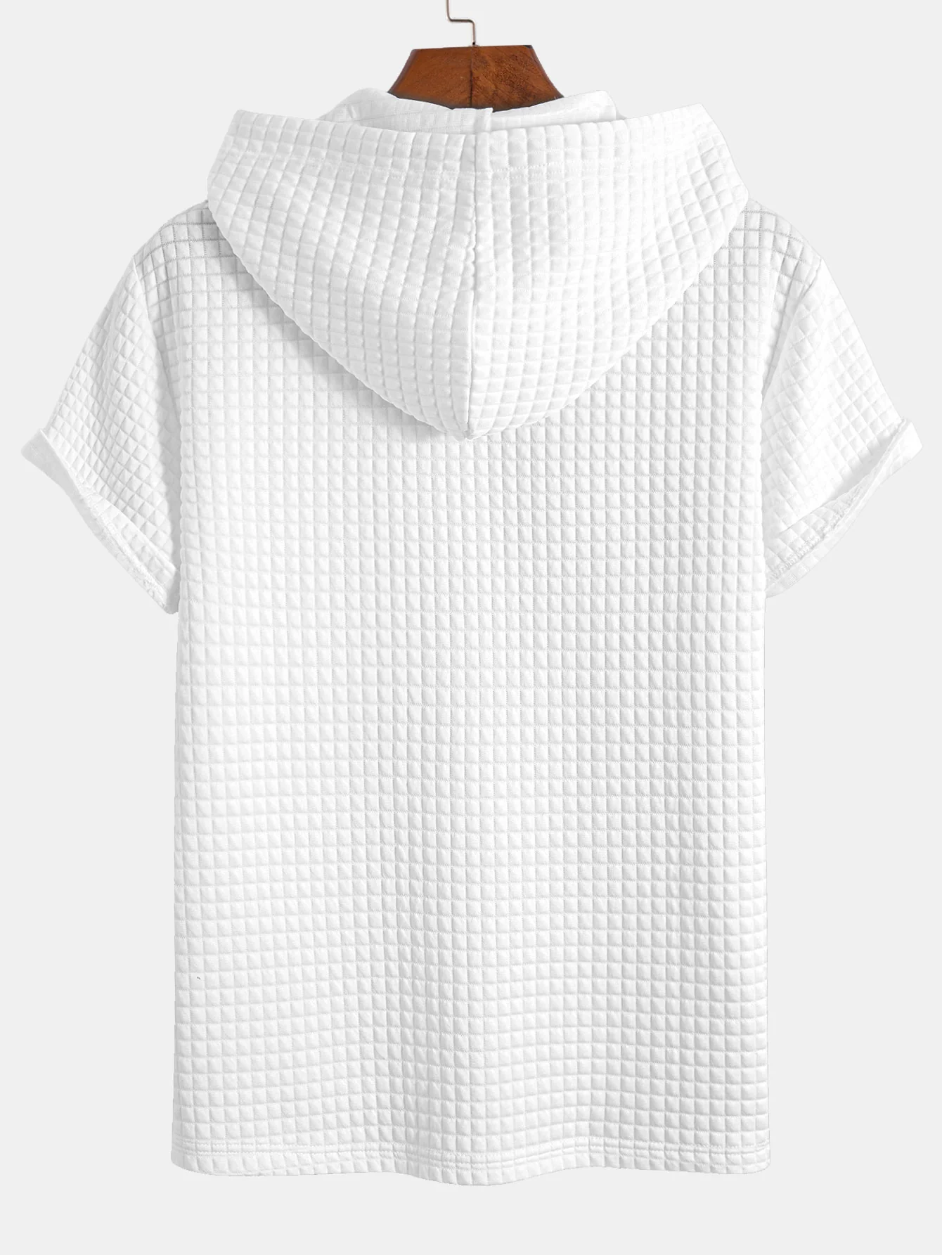 Känguru-Taschen-Waffel-Hoodie-T-Shirt & Shorts - Image 12