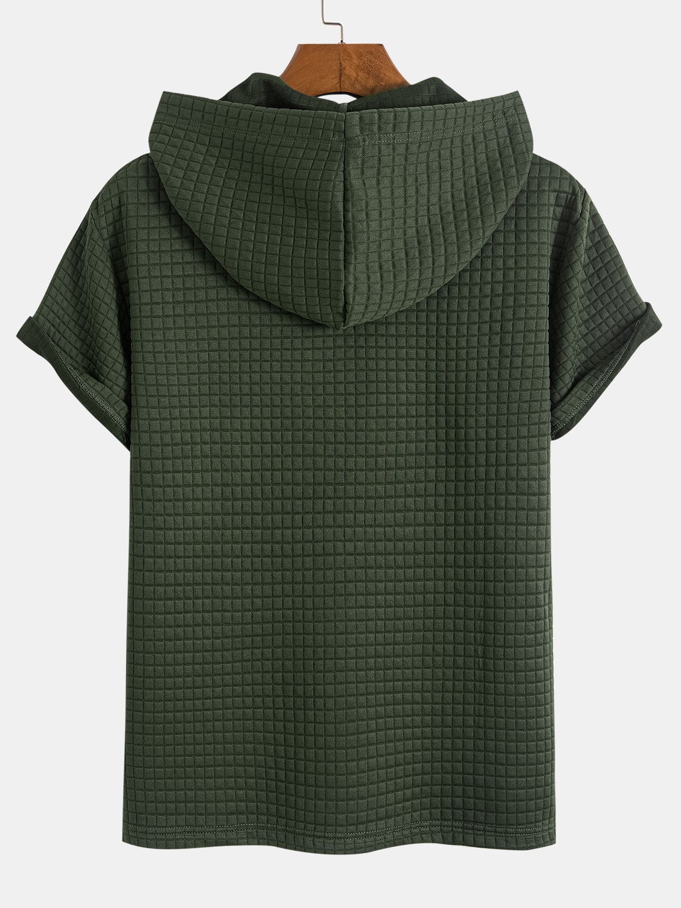 Känguru-Taschen-Waffel-Hoodie-T-Shirt & Shorts - Image 6