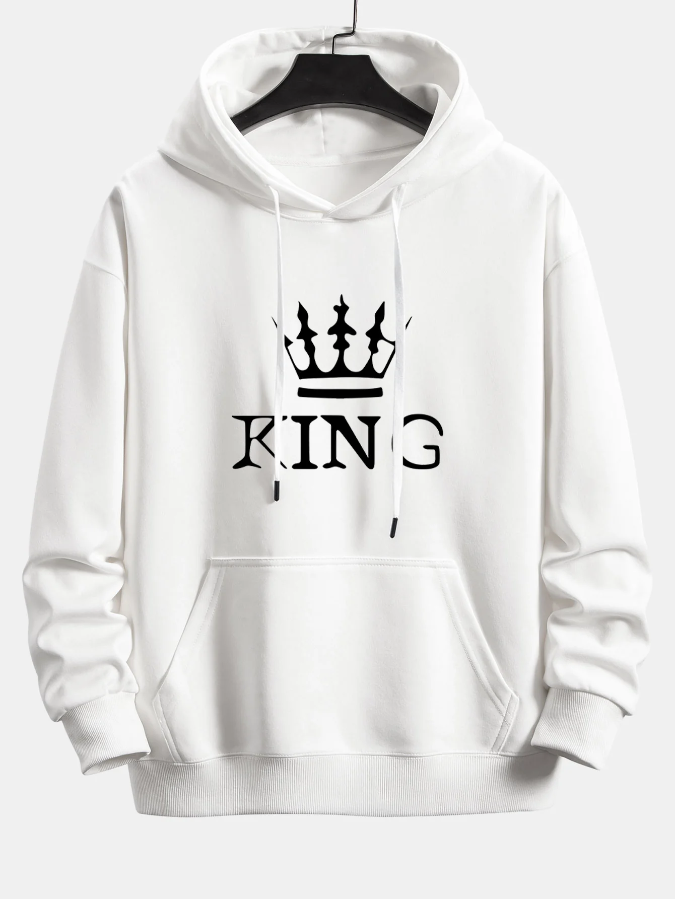 King Crown Print Relax Fit Hoodie & Jogginghose - Image 10