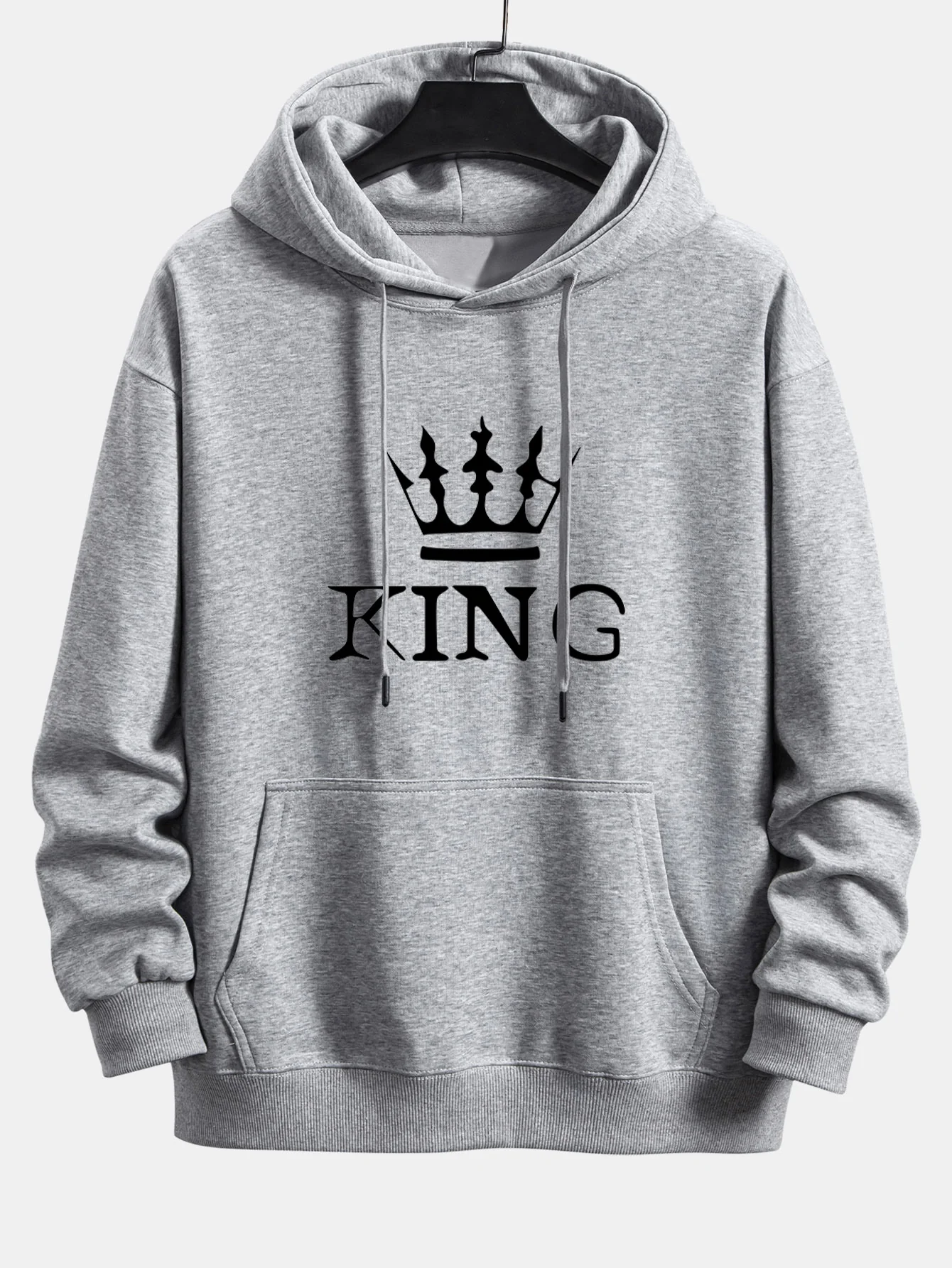 King Crown Print Relax Fit Hoodie & Jogginghose - Image 11