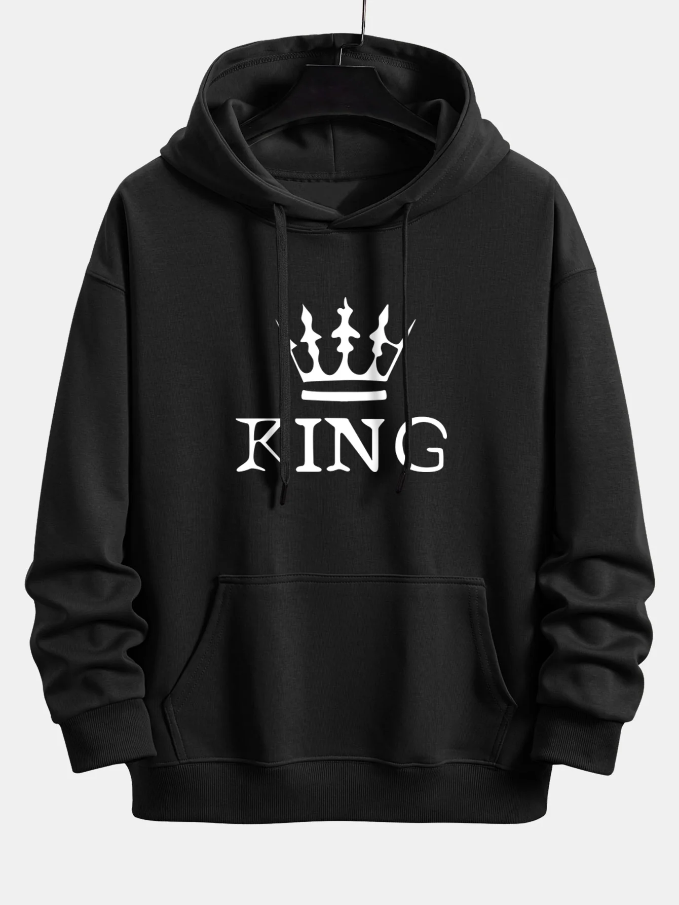 King Crown Print Relax Fit Hoodie & Jogginghose - Image 7