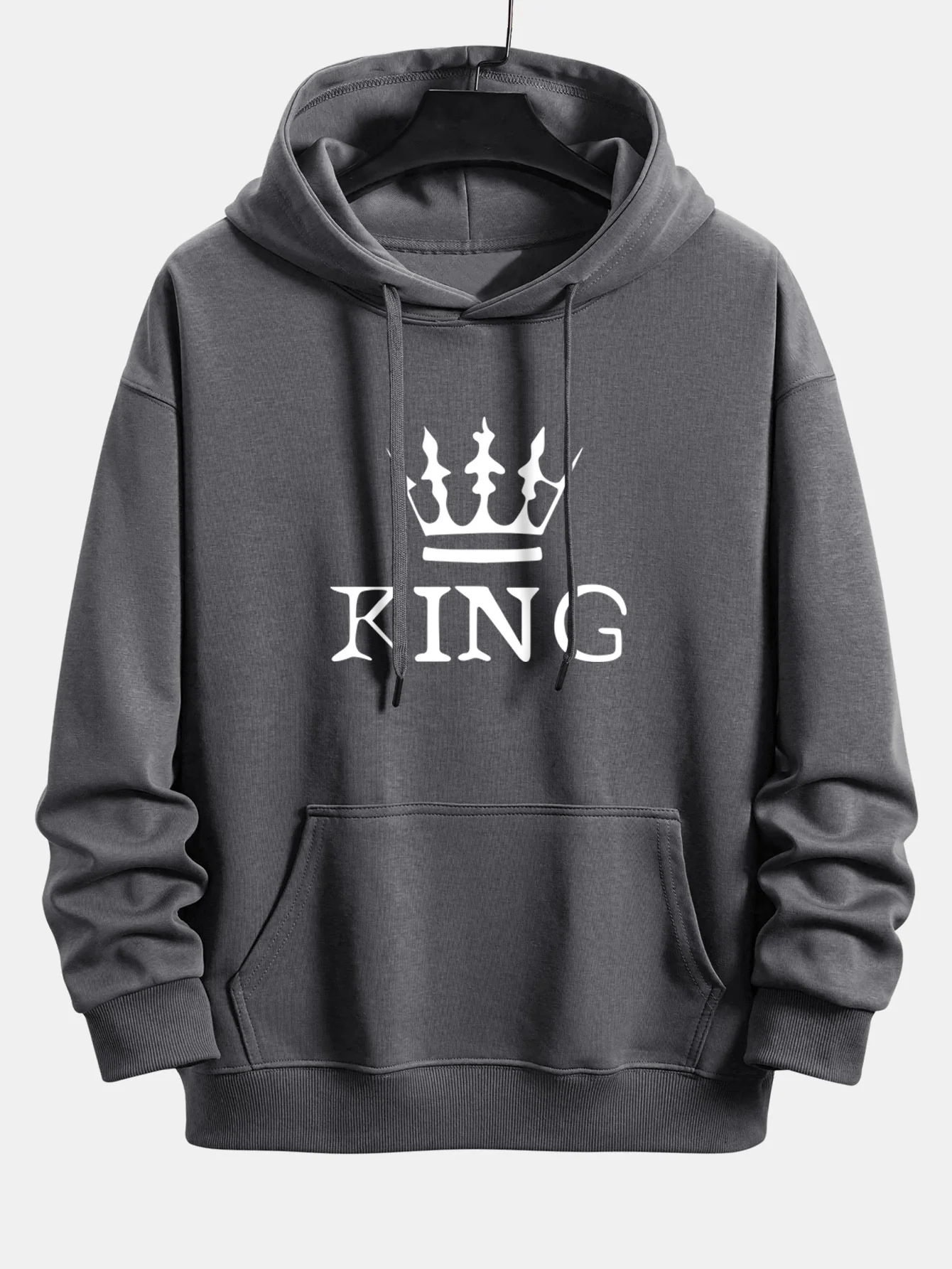King Crown Print Relax Fit Hoodie & Jogginghose - Image 8