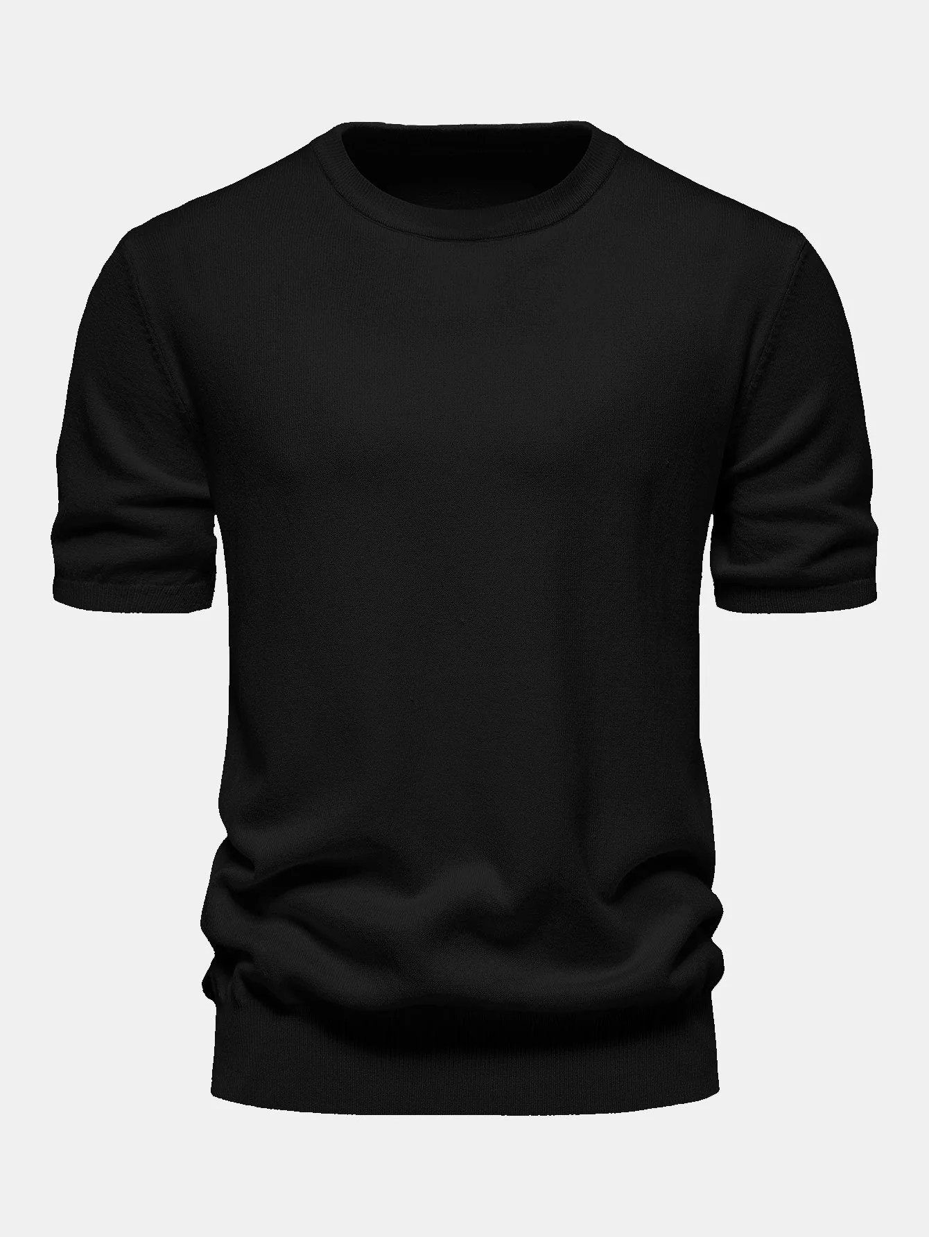Strick Crew Neck T-Shirt - Image 3