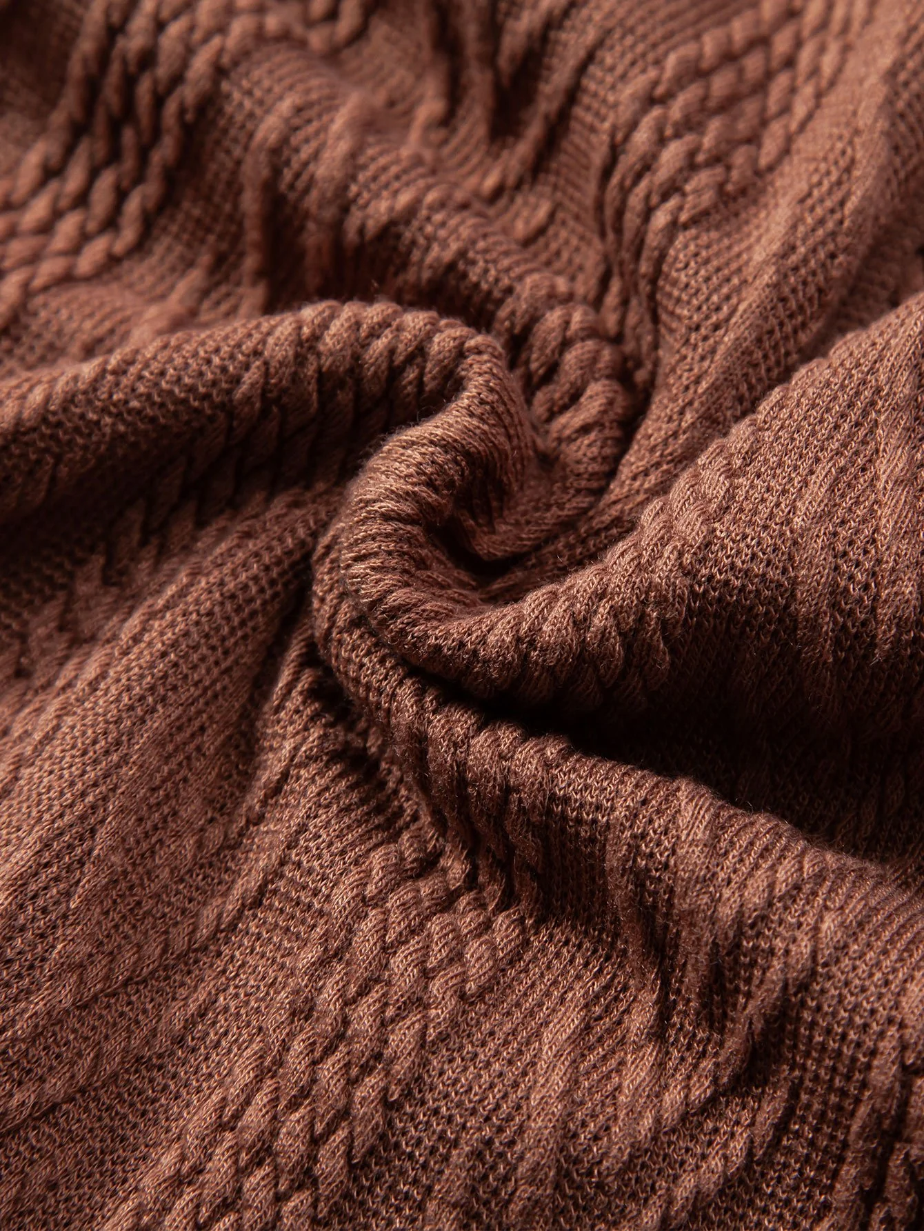 Gestricktes geometrisches Jacquard-Polo - Image 13