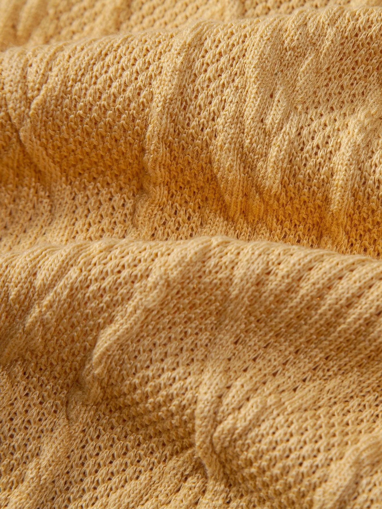 Gestricktes geometrisches Texturiertes Cuban Shirt & gerade geschnittene Leinenhose - Image 14