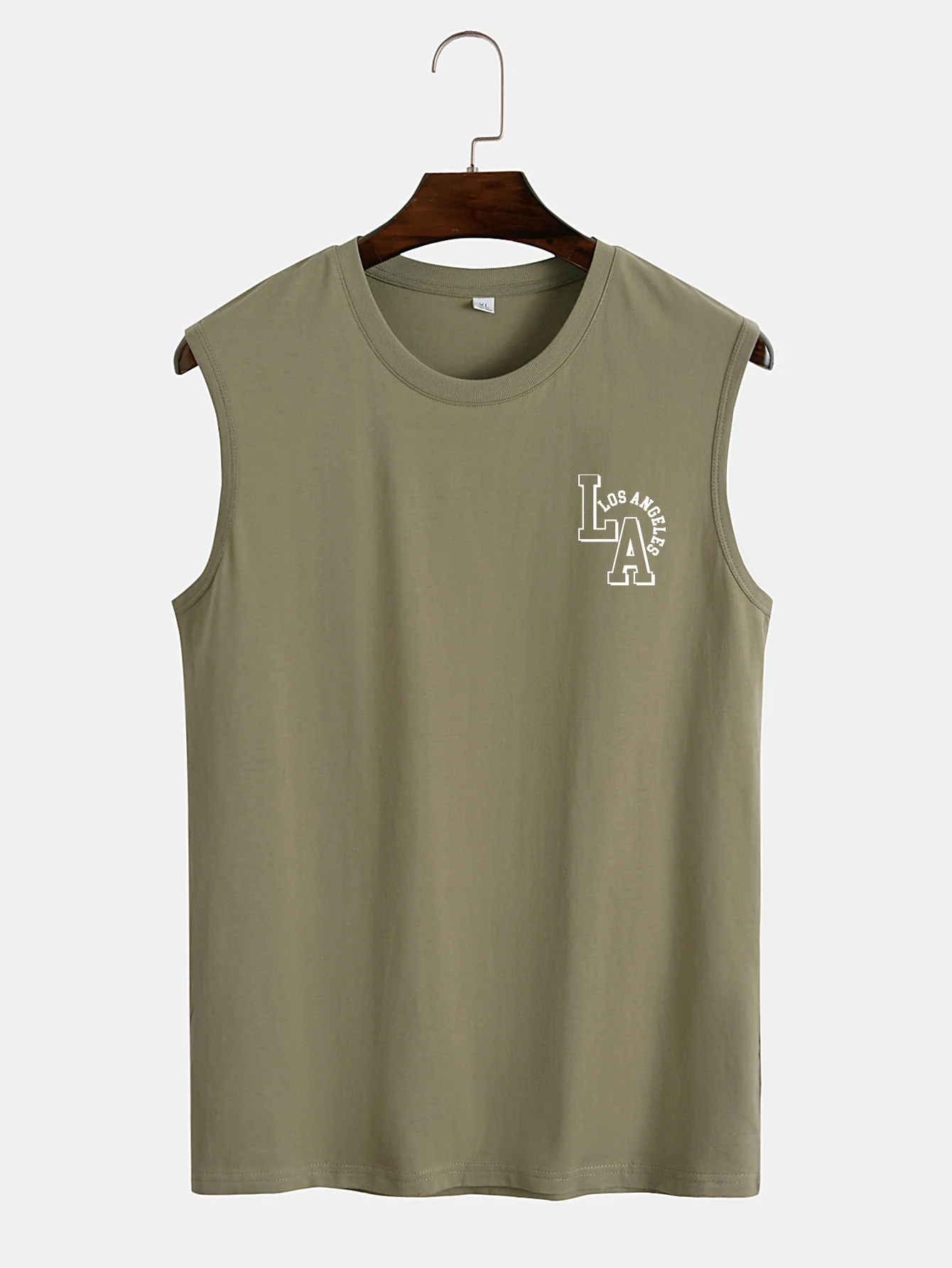 LA Buchstaben Druck Tanktop - Image 4
