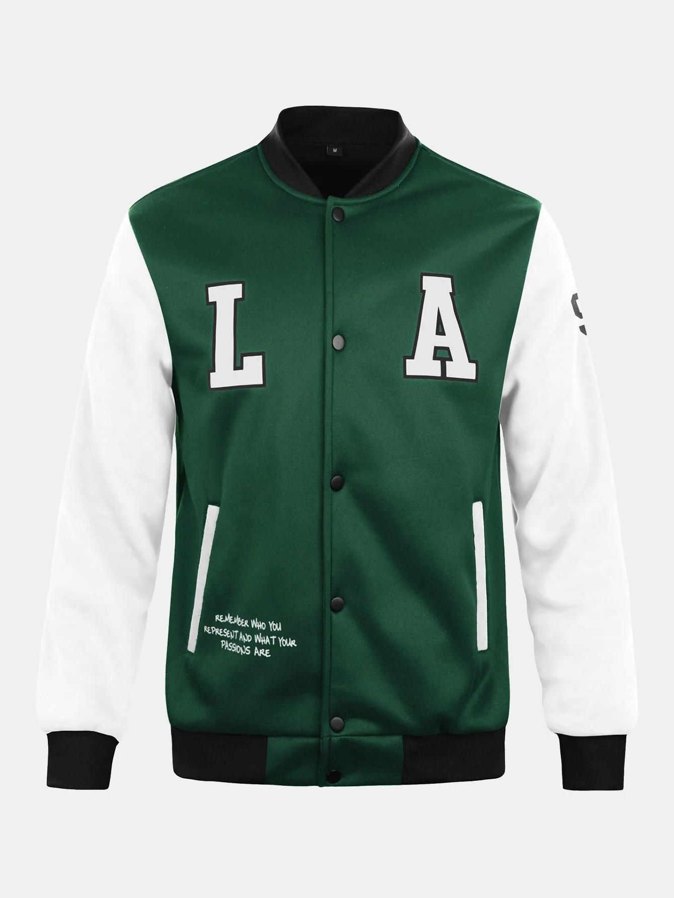 LA Print Baseballjacke - Image 2
