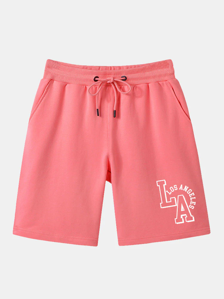 LA Print Mittellange Shorts - Image 6