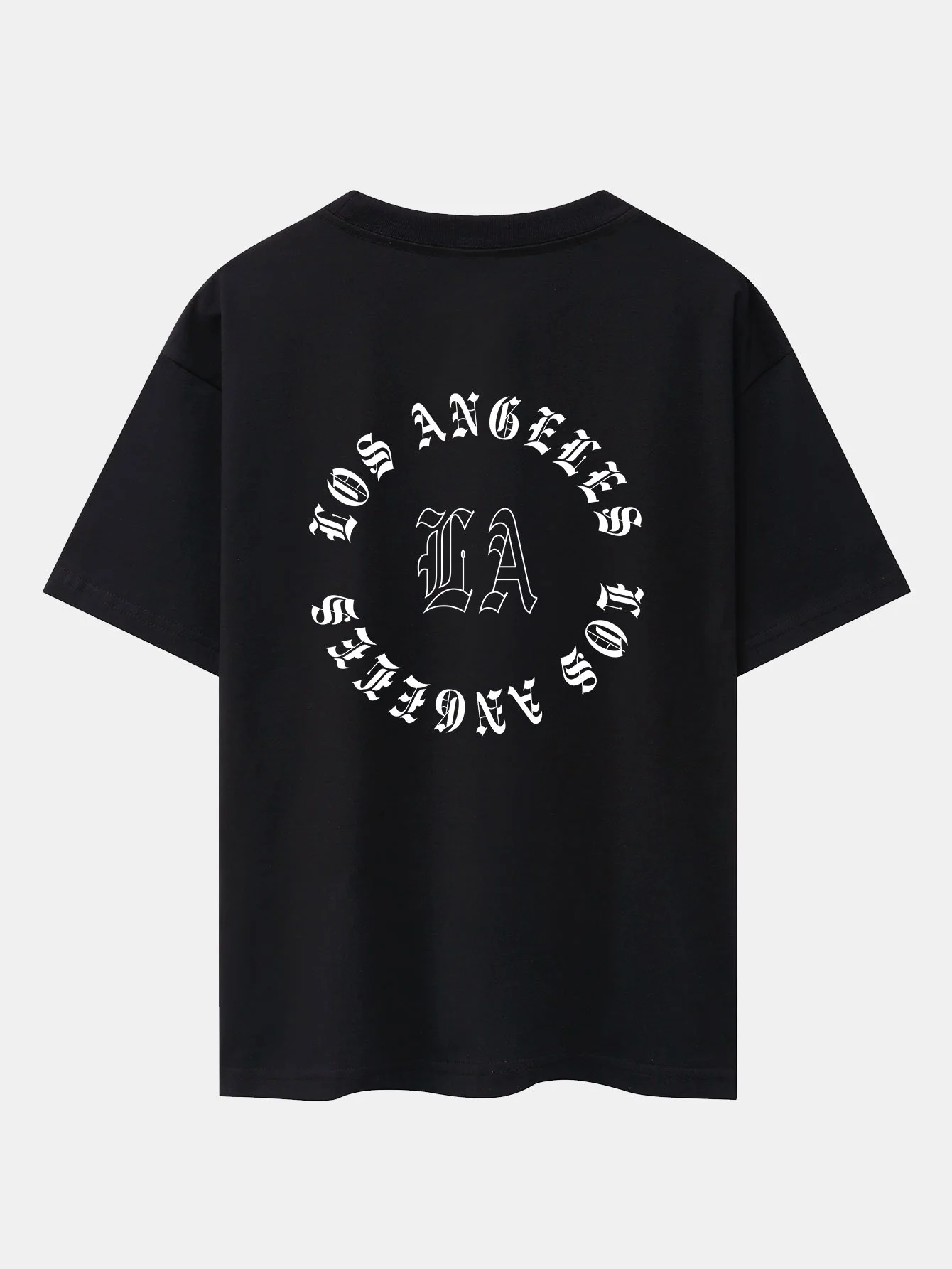 LA Print Übergröße T-Shirt - Image 2