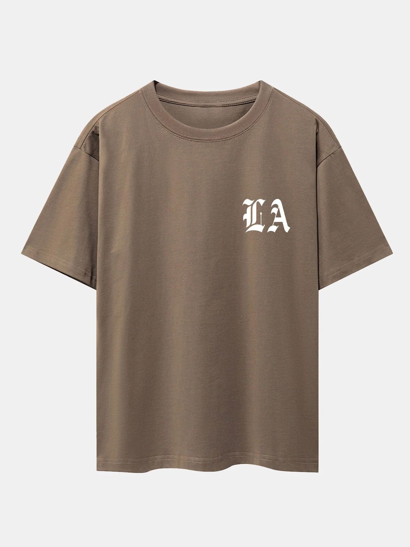 LA Print Übergröße T-Shirt - Image 3