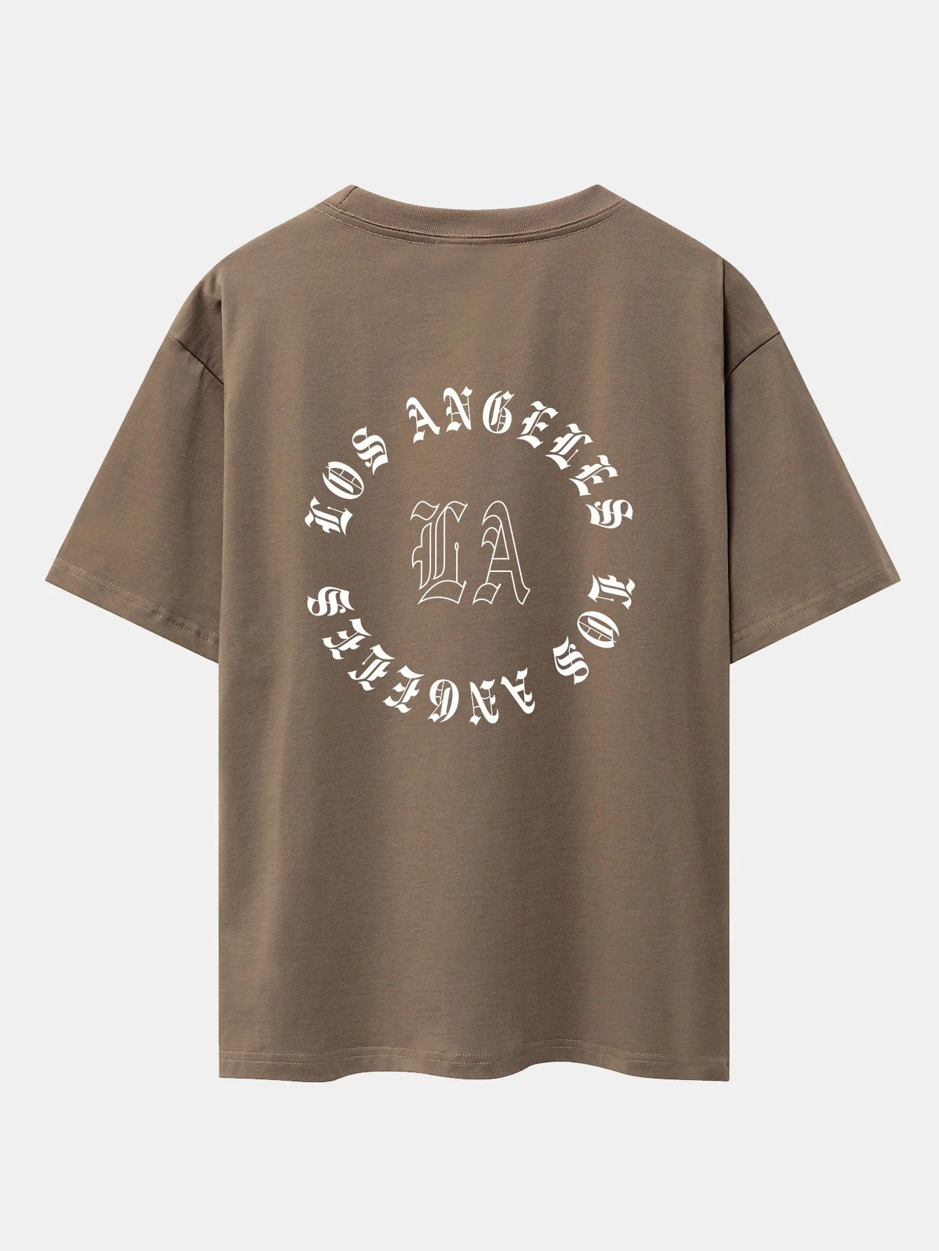 LA Print Übergröße T-Shirt - Image 4