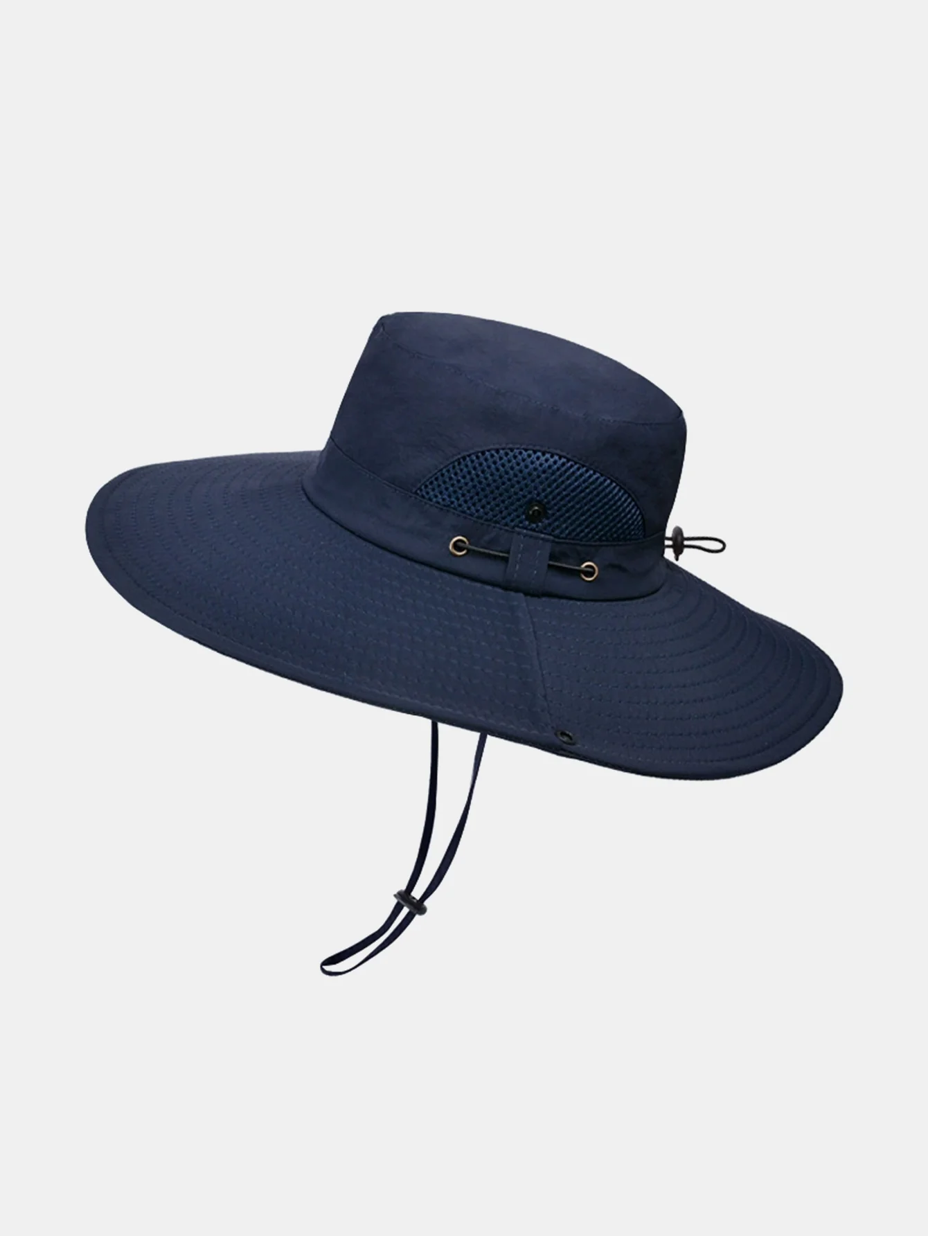 Großer Rand Outdoor Bergsteiger Sonnen Schutz Atmungsaktive Schnell trocknende Bucket Hat - Image 2