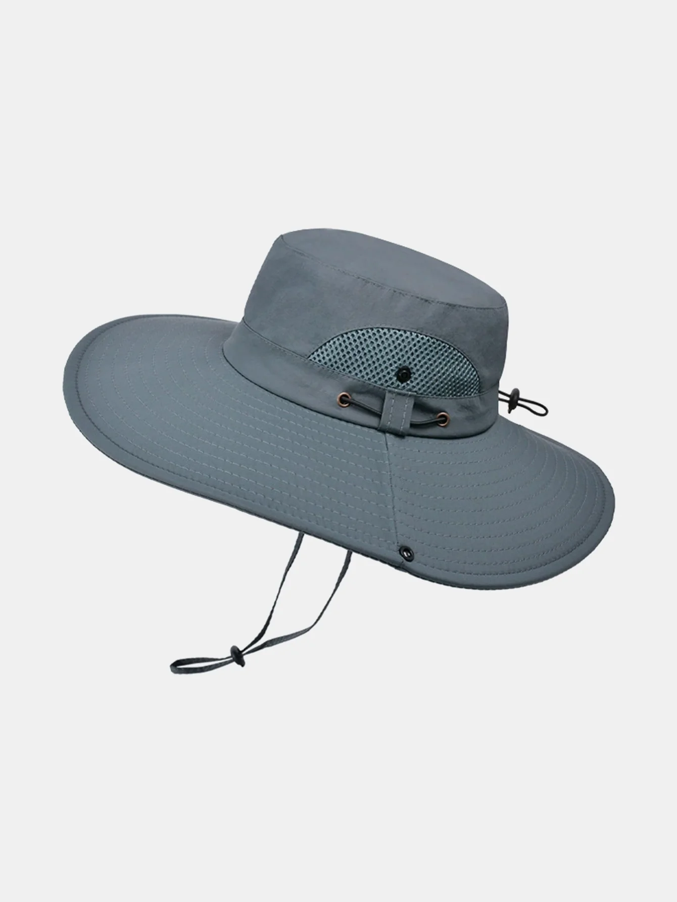 Großer Rand Outdoor Bergsteiger Sonnen Schutz Atmungsaktive Schnell trocknende Bucket Hat - Image 4