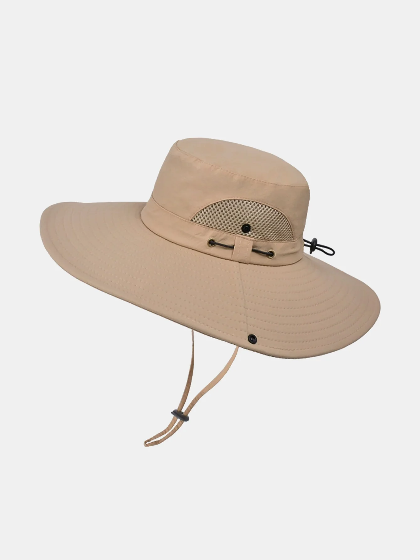 Großer Rand Outdoor Bergsteiger Sonnen Schutz Atmungsaktive Schnell trocknende Bucket Hat - Image 7