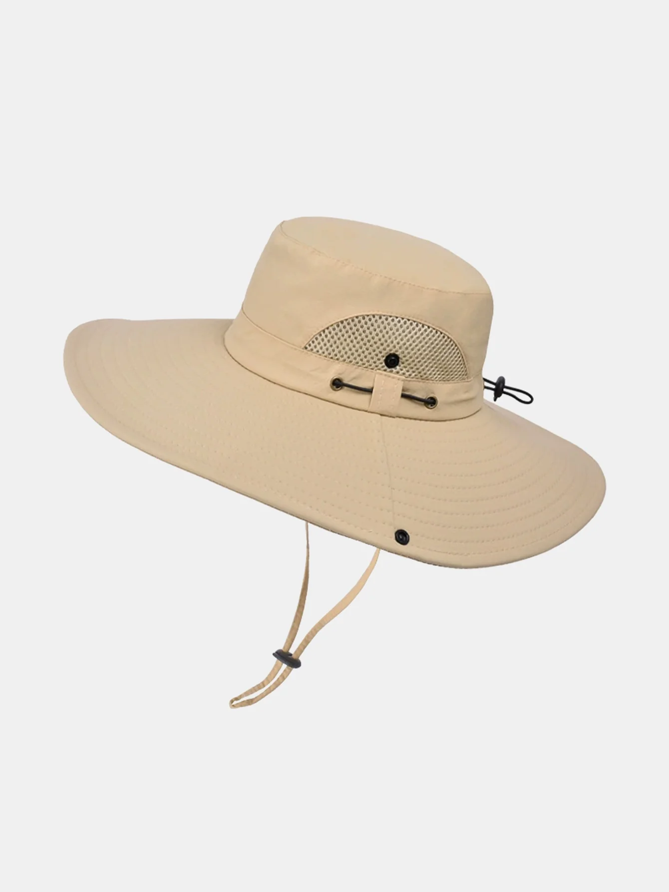 Großer Rand Outdoor Bergsteiger Sonnen Schutz Atmungsaktive Schnell trocknende Bucket Hat - Image 8