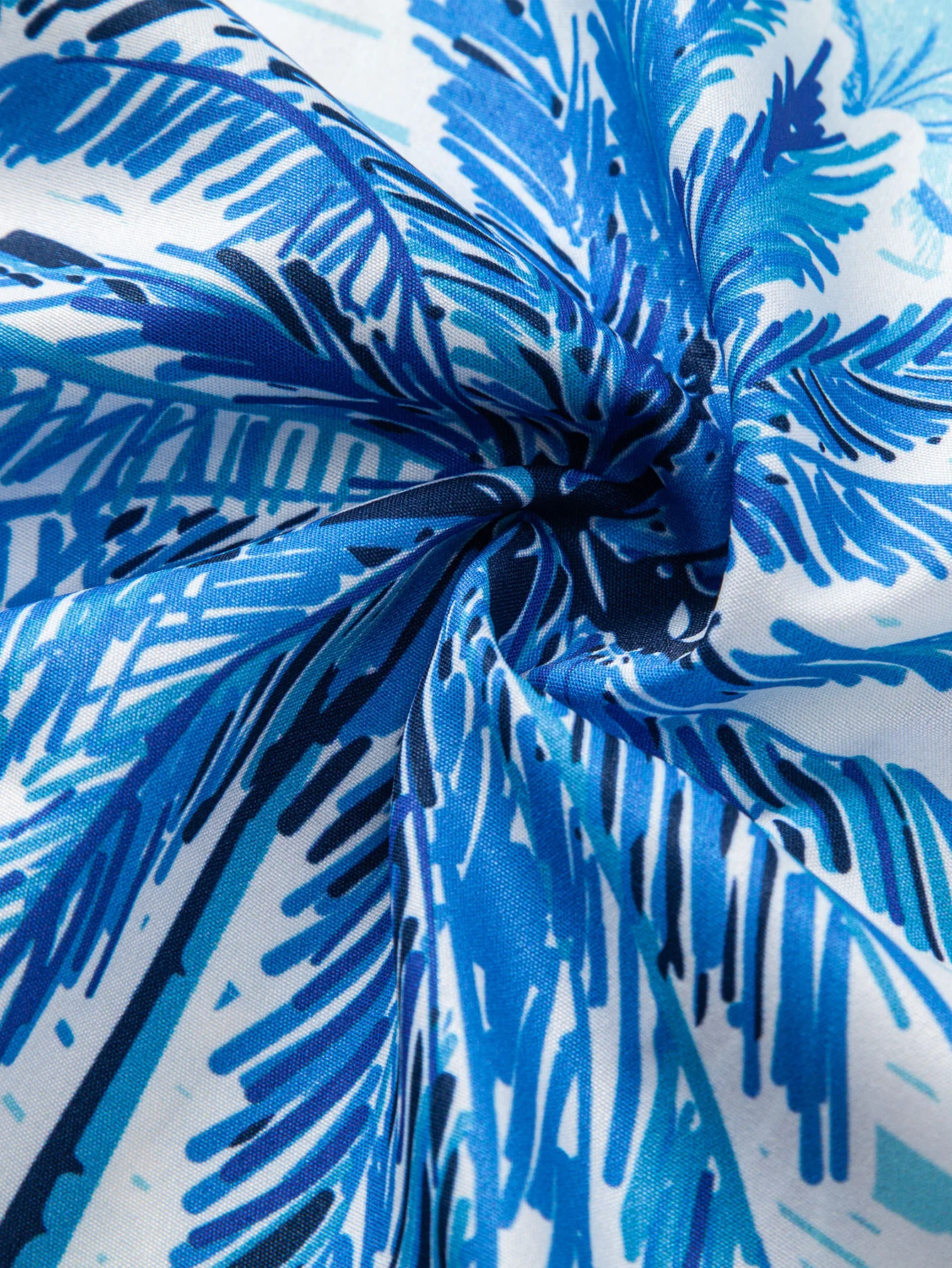 Leaf Island Hemd mit Knopfleiste und Kordelzug-Badeshorts - Image 13