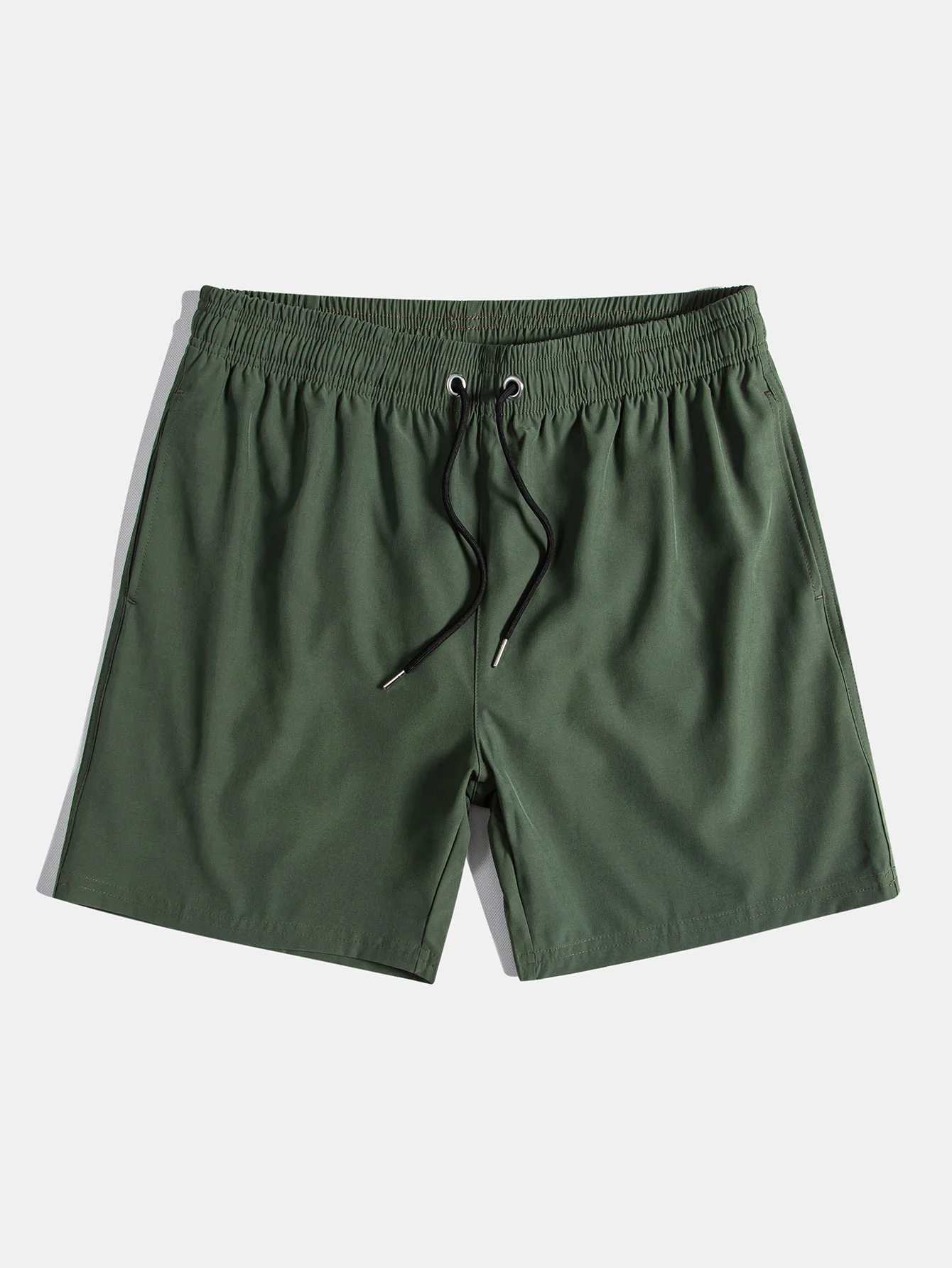 Blattdruck Hemd mit Knöpfen & Badehose - Image 4