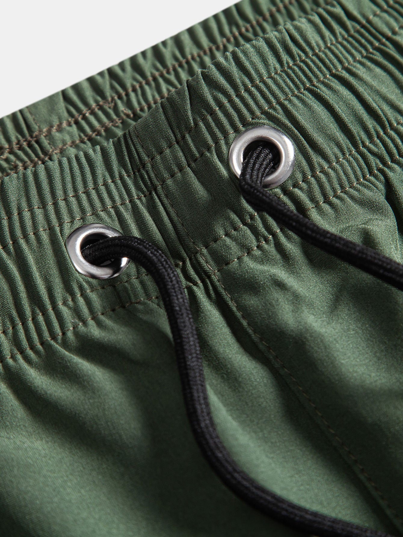 Blattdruck Hemd mit Knöpfen & Badehose - Image 6