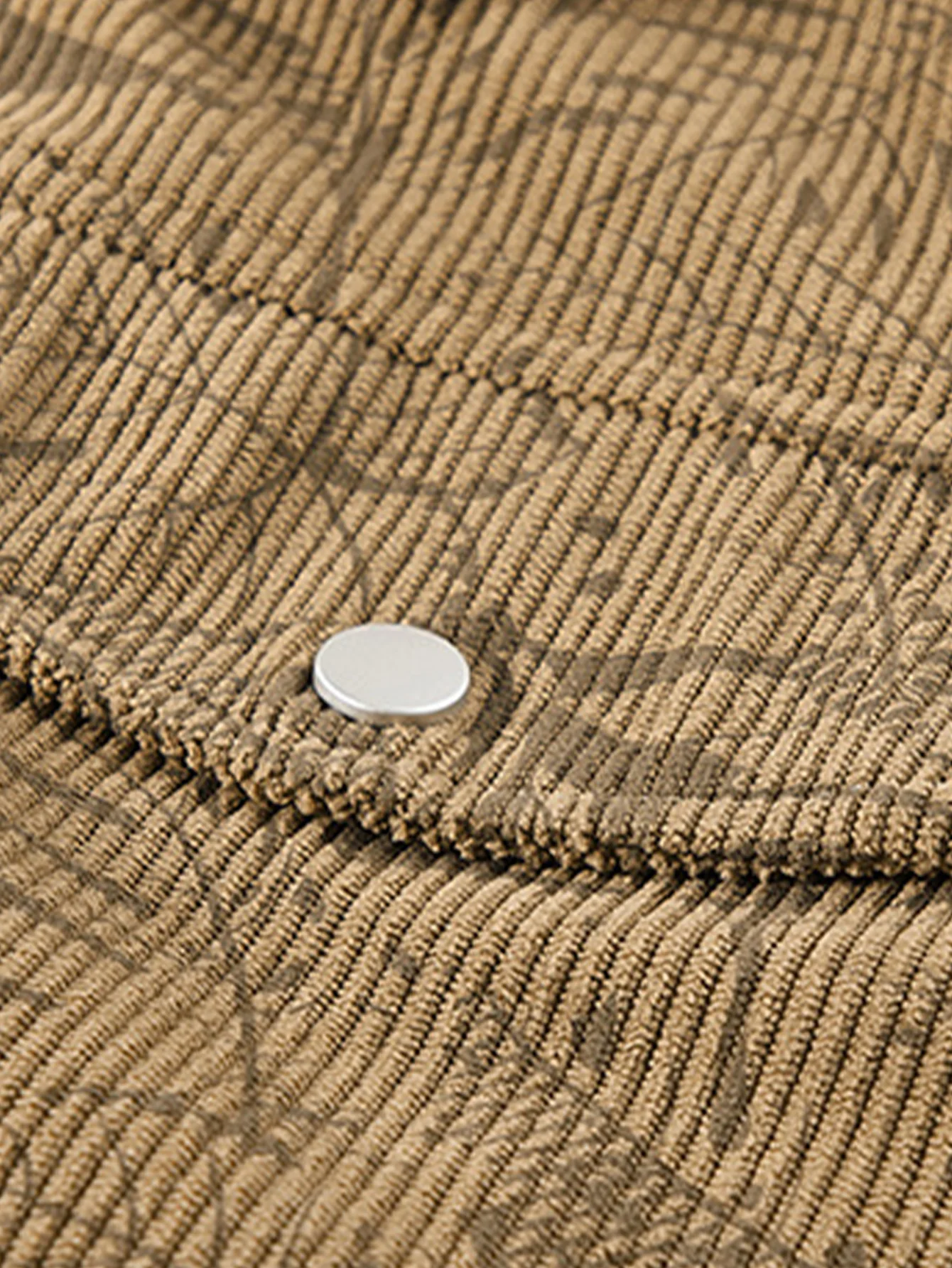 Cordjacke mit Blattmuster - Image 13