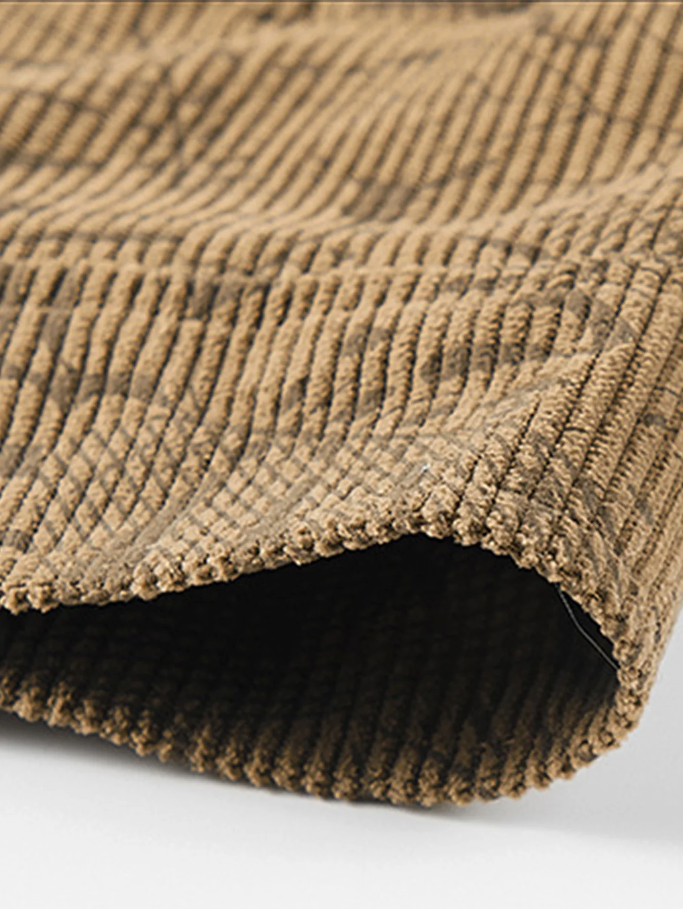 Cordjacke mit Blattmuster - Image 9